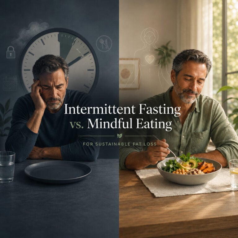 Home Intermittent Fasting vs. Mindful Eating for Sustainable Fat Loss